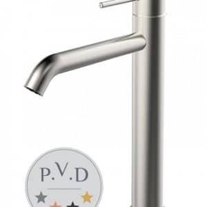 ברז ערבוב גבוה פייה ישרה ארוכה כרום דגם רובי מק"ט 49812