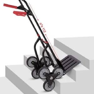 עגלת משא מתכת 120 ק''ג למדרגות 6 גלגלים  Kreator